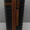 UKEIN Luggage Sets 3 Piece, Carry On Luggage 20In With Spinner Wheels, PC Hard side Suitcase Set with TSA Lock, Durable Carry On Suitcase With Travel Backpack for Men (Black, 3 piece set (20inch))