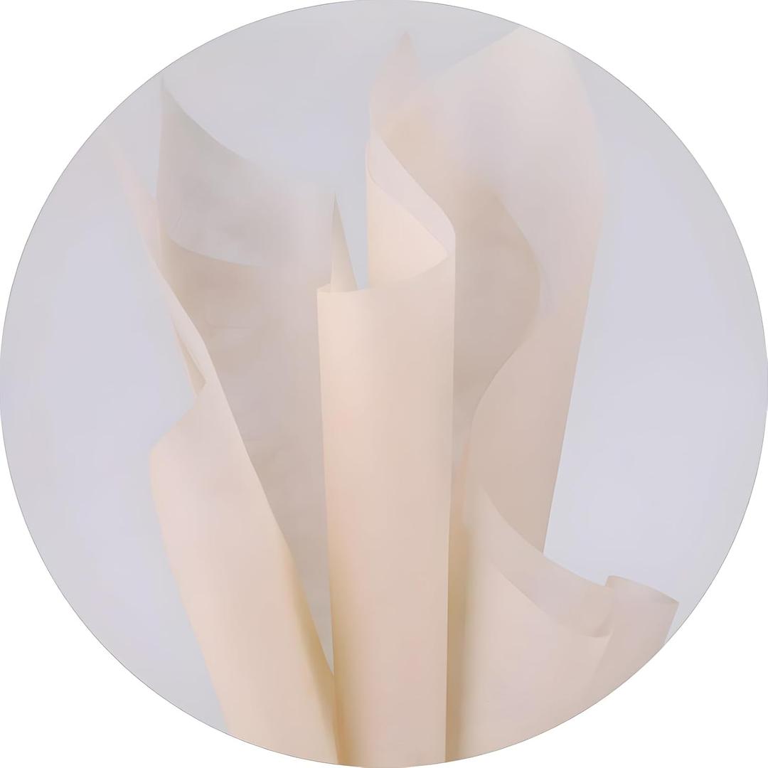 96 Sheets Tissue Flower Wrapping Paper Cotton Wrapping Flower Paper Withdrawable Lining Paper Non-woven Waterproof Floral Bouquet Wraps For Florist Packaging Arrangement (Khaki)
