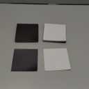 4X4 Magnetic Sheets with Adhesive Backing for Square Pictures(Pack of 48), Adhesive Photos Magnets for Home/ Classroom/ Office