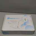 Homevacious Black Bathroom Faucet Waterfall Single Hole Bathroom Faucet with Pop Up Drain Assembly and Deck Plate Modern Single Handle Vanity Faucets Basin Lavatory RV Mixer Tap Commercial