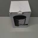 Pebble & Stem White Metal Canister Set for the Kitchen Counter, Food Canister Set of 4, Airtight Lids, Sugar and Flour Containers for Countertops, Coffee and Tea Storage, Farmhouse Decor