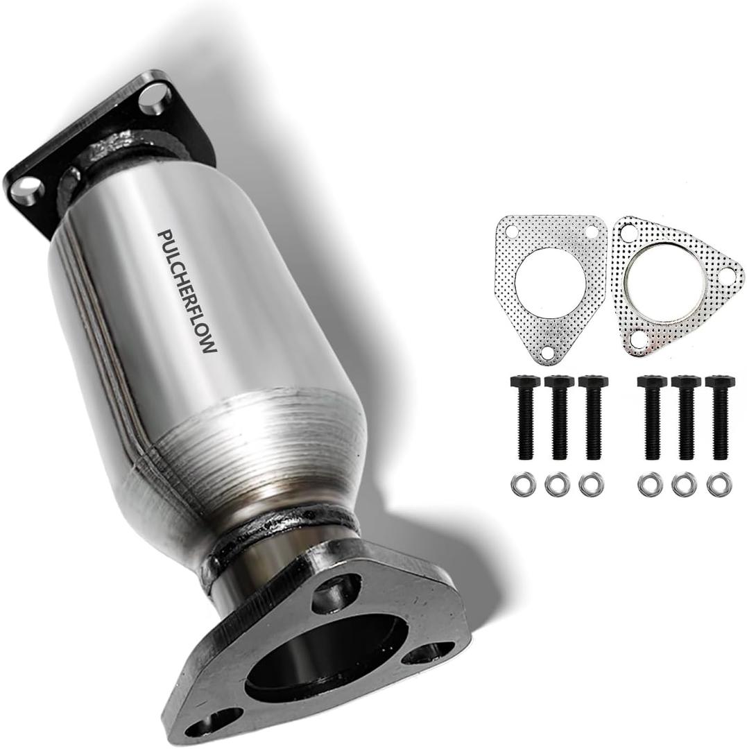 Rear Catalytic Converter Compatible with 2005 2006 2007 2008 2009 2010 Honda Odyssey 3.5L V6, 2003-2007 Honda Accord 3.0L V6 Catalytic Convertor High Performance (EPA Compliant)