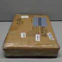 C Table Glass End Table, Couch Side Table, Tempered Glass Snack Side Table with Metal Frame, TV Tray Table for Small Space, Sofa Couch Side Tableand Bed Side Table(Black)