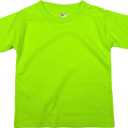 Earth Elements Little Kids'/Toddlers' Short Sleeve T-Shirt (6 Years, Neon Green)