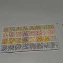 selizo 2240 Pieces Spacer Beads for Jewelry Making in 8 Styles, Assorted Gold Beads for Bracelets Making, Crafts(Gold, Sliver, Rose Gold, KC Gold)