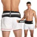 Paskyee Sciatica Belt, Sacroiliac Hip Band for Men Women - Sciatic, Lower Back, Si Joint, Pelvic pain Relief Regular ( Hip Size 30"-47") 