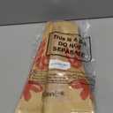 Gueevin 50 Pcs Kraft Paper Bread Bag with Clear Window Large Paper Bread Bags for Homemade Bakery Food Packaging Storage with 500 Pcs Stickers for Sourdough Popcorn Cookies, 14 x 8.3 x 3.2 in (Red)