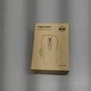 TECKNET Wireless Mouse, 2.4G Ergonomic Optical Mouse, Computer Mouse for Laptop, PC, Computer, Chromebook, Notebook, 6 Buttons, 24 Months Battery Life, 2600 DPI, 5 Adjustment Levels - Purple