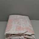 Washable Area Rugs 5'x7' Non-Slip Modern Abstract Soft for Living Room Entryway Bedroom Nursery, Print Pattern, Grey Pink