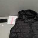 DR.PREPARE Women's Heated Vest with Battery Pack Included, Lightweight Electric Warming Hooded Heating Clothing