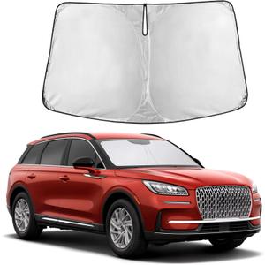 Autovir Windshield Sun Shade Fit for 2020-2024 2025 2026 Lincoln Corsair | Sunshade, Front Car Window Shades Sun Visor, Blocks UV Rays & Heat, Car Accessories