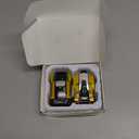 Magnetic Dinosaur Car Toy - 2 in 1 Crash & Transform Vehicle to Dino, No Battery Needed for Kids Age 3-12, Birthday Gift(Golden Dragon)