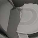 Baby Bathtub, Collapsible Newborn Bathtub for Infant to Toddler 0-24 Months with Soft Cushion and Thermometer,Portable Travel Newborn Tub with No-Slip Feet, Baby Shower Gifts,Grey