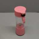 Portable Blender for Smoothies & Shakes - Personal Blender with 12Oz Traveling Cup, BAP Free, 6 Stainless Steel Blades, Freshly Squeezed for Office/Picnic/Sports (Pink)