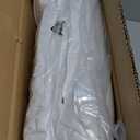 EASELAND OlympicQueen Mattress Pad Pillow Top Mattress Cover Quilted Fitted Mattress Protector Cotton Top 8-21" Deep Pocket Expanded Mattress Topper (66x80 Inches, White)