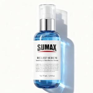 SUMAX Relief Serum - Face Serum with Centella + Hyaluronic Acid, for Sensitive & Blemish-Prone Skin, Soothes the Look of Redness, Supports Skin Barrier, Lightweight Non-Sticky, 2.5 fl oz (75 mL)