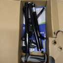 Rehand Quad Cane, Walking Cane with Ergonomic Handle Ever and Graceful 4-Pronged Base for Extra Stability, Adjustable Walking Sticks for Right or Left Handed Men & Women and Seniors (Black2)