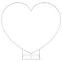 Amazon.com: LANGXUN Large Size Metal Balloon Arch Kit, Wedding Heart Arch Stand, Love Balloon Column Arch Frame for Wedding, Bridal, Valentine's Day, Engagement and Birthday Party Supplies (White) : Home & Kitchen