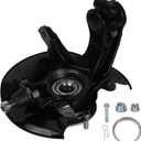 Front Left Steering Knuckle & Wheel Bearing Hub Assembly Fit for Honda Accord 2013 2014 2015 2016(2016 Accord fits L4 2.4L Model Only), Replace for LK017 51215T2AK01, Driver Side