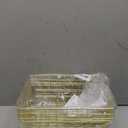 Wire Baskets for Storage Pantry, 4 Pack, 11 x 8.7 x 4.7 in, Golden Metal
