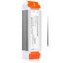 LEDMO Dimmable LED Driver 12V DC 60W Quiet Operation Universal Regulated 12V Transformer Input/Output Isolation Protection LED Power Supply for Christmas Strip Light