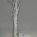 144 LED Birch Tree Lights with Remote Control, DIY Artificial Tree Lamp with Timer, Twinkle Lighted Tree 3 AA or USB Powered, Fairy Light Spirit Tree for Bedroom Easter Decor (White) (2ft)