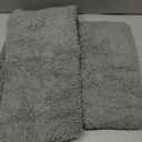 Dog Bed Covers 2 Pack Soft Plush Replacement Washable, Waterproof Pet Bed Liner Grey 36x27 Inches, for Dog/Cat, Cover Only