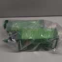 Qualirey 2 Pcs Solar Outdoor Alarm Motion Sensor 129dB Security Siren Ultrasonic Detector Strobe Light, 4 Modes Animal Deterrent Waterproof Alarm for Home, Farm (Red)