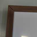 upsimples 16x20 Picture Frame, Display Pictures 11x14 with Mat or 16 x 20 Without, Wall Hanging Poster Frame, Brown, 1 Pack