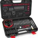 Premium Pin Punch Hammer Set: 25-Piece Punch Set and Hammer with Bench Block, Steel Roll Pin Punch Set, Pin Punches with Replaceable Face Hammer, Mechanical Repair Tool for Maintenance