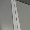 LazBlinds No Tools No Drill 1" Vinyl Mini Blinds, Cordless Blinds for Windows, Light Filtering Horizontal Window Blinds & Shades, 23" W x 48" H, White