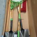 AMES 5-pc. New Homeowner Long Handle Tool Kit with Lawn Rake, Digging Shovel, Garden Rake, Border Spade, and Push Broom