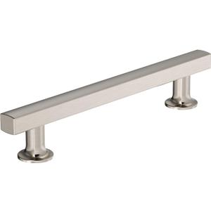 Amerock Corp BP37105G10 Everett Pull, 5-1/16 in (128 mm) Center-to-Center, Satin Nickel
