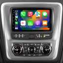 Car Radio for Chevrolet Traverse 2013-2017 GMC Acadia 2013-2016 Buick Enclave2013-2017 CarPlay Android Auto 7 Inch Touch sreen with GPS Navigation WiFi FM Backup Camera