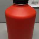 1 Gallon Water Bottle Jug - 128 Oz Insulated Stainless Steel Metal Water Bottle with Holder - Carrying Bag - Spout Handle - Straw Lids - Keep Cold & Hot - Red Tactical Flask