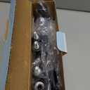 Toilet Paper Holder Stand, Bathroom Toilet Paper Roll Holder Stand with Reserve, Standing Toilet Paper Holder with Storage (Black)