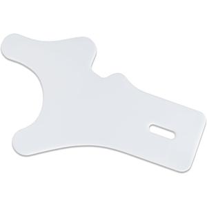 Durable Plastic Commode Transfer Board, 1/2 Inch x 28 Inches x 17 Inches