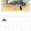 Wall Calendar 2026, B. Kliban: Cat Calendar Art, 12 Months, Large Grid Design Featuring 12 Artworks