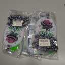 3 x hyzsj DIY Diamond Desktop Ornament Flower Crystal Diamond Art Painting Tabletop Ornaments Single Sided Diamond Ornament for Adult Beginner Home Office Decor Crafts Gift  (ROSE)