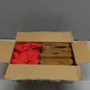 EunHo Corn Hole Bean Bags Set of 11 Weather Resistant & Regulation Professional Size/ Weight for Cornhole Games with Carry Bag (Brown/Red)