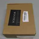 Taper Candle Holders for Candlesticks Ceramic Candle Stick Candle Holder- Set of 2 Decorative Candle Stand for Wedding Decor,Dinner Party and Table Centerpieces,Housewarming Gift White