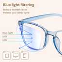Gaoye Stylish Eyewear Frame Accessories - Blue Light Glasses for Woman - Computer Glasses for Blue Light Blocking