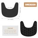 HLVEIN for Stokke Tripp Trapp Tray,Black-Smooth Surface Powerful Suction,Easy to Clean,Compatible with Stokke Tripp Trapp Chair(V2 and Beyond),Made with BPA-Free Plastic