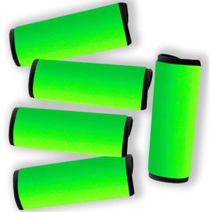 Luggage Handle Wrap- Suitcase Tags identifiers for Travel Cute Luggage Tag for Cruise Travel Accessories for Airplane/Flying (Fluorescent Green)