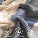 Fleece Bed Blankets Throw Size - Soft Lightweight Plush Fuzzy Cozy Luxury Blanket Microfiber Throw for Couch Bed,All-Season Breathable,40x60 Inches (Checkered Blue)