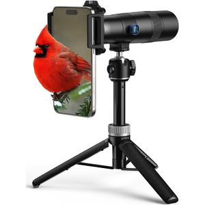 APEXEL 30x Telephoto Lens - Enhanced Version for iPhone 16 15 14 13 pro max, Samsung, Pixel | Professional Upgraded External Camera Photography Attachment with Tripod