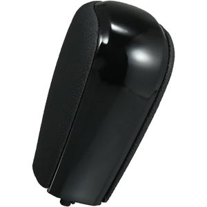 Motoforti Car Automatic Gear Stick Shift Knob for Toyota Land Cruiser Prado 2009-2017 for Lexus GX460 2010-2019 Faux Leather Black Short Long-lasting