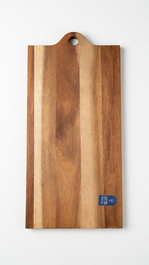 SDS Acacia Wood cutting board 20.25 in Lx9 in W x 0.62 in H