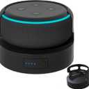 Echo Dot 3 Battery Base, Portable Dot 3rd Gen & Mini 2 Battery Base, 10400 mAh 16 Hours Work Time, Black(not including dot Speaker)
