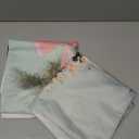 Pleonox Coquette Pink Bauble Christmas Tree Pillow Covers 18x18, Preppy Christmas Decor, Pastel Girly Pink Xmas Decorative Throw Pillow Covers for Girls Dorm Room Apartment, Set of 2